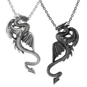 Legends Jewelry - Dragon Twist Love Necklace Medieval Horror Gothic Legends Jewelry - Dragon Twist Love Necklace Medieval Horror Gothic